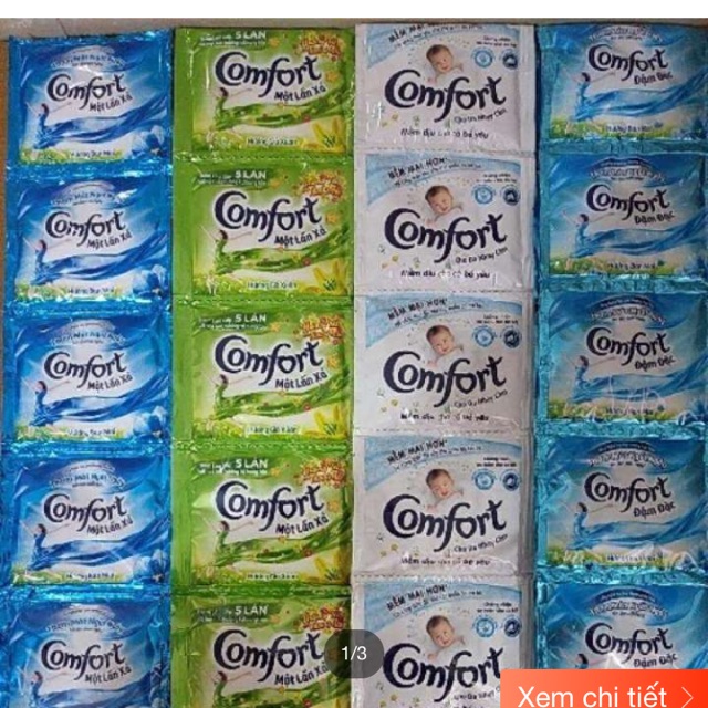 Combo 6 dây comfort đủ mùi