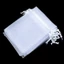 NORDICLIFE 25 / 50 Chiếc Organza Gạc Gói Kẹo Trang Sức Đóng Gói Đảng Cung Cấp Dây Rút Túi