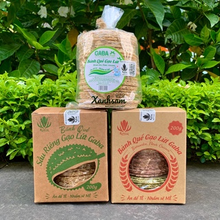Bánh Quế Gạo Lứt Gaba Rueco 200g - XanhSam Natural & Organic