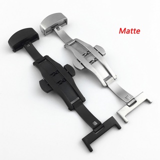 Khóa Bướm Bằng Thép Không Gỉ Đánh Bóng Cho Dây Đồng Hồ 16mm 20mm 22mm 24mm 10 / 12 / 14mm