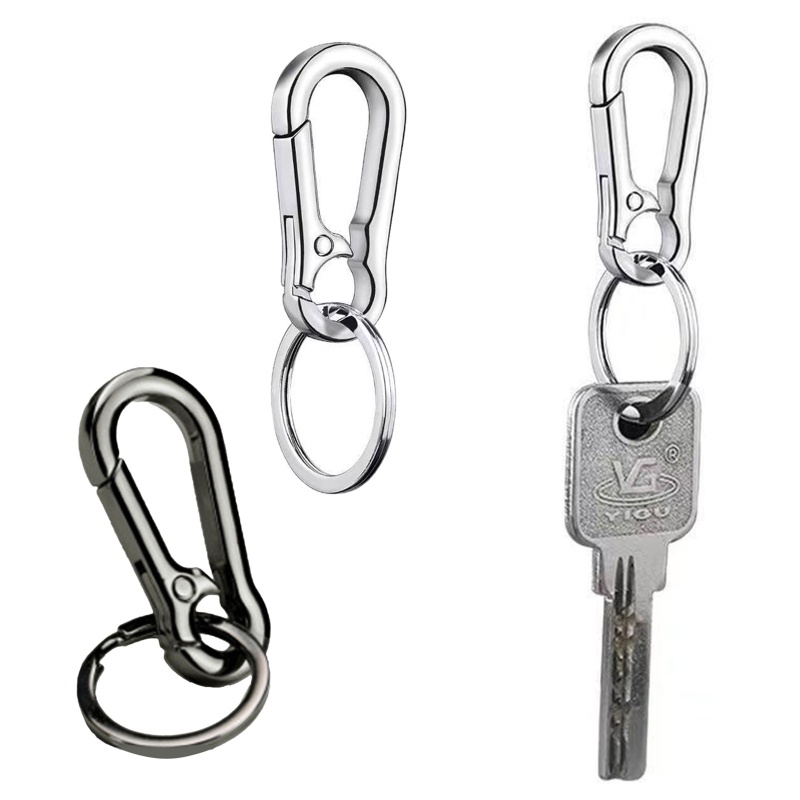 Outdoor Camping Rock Climbing Keychain Quick Release Ring Single Ring