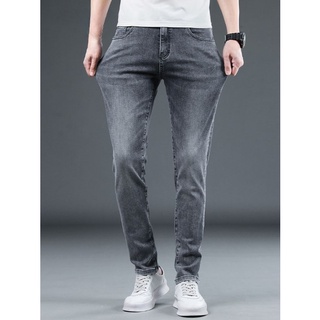 Quần bò jean nam màu xám tro skinny co giãn 4 chiều slimfit Avocado