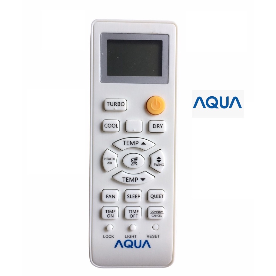 Điều khiển điều hòa Aqua có nút TURBO - Tặng kèm pin - Remote máy lạnh Aqua có TURBO