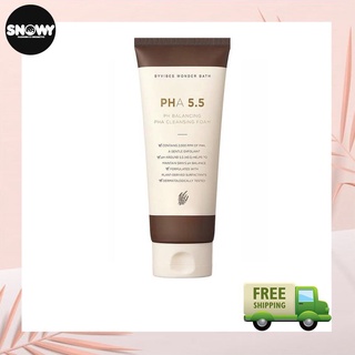 Sữa rửa mặt Wonder Bath PHA 5.5 tạo bọt dịu nhẹ - phù hợp ngay cả da nhạy cảm 130ml