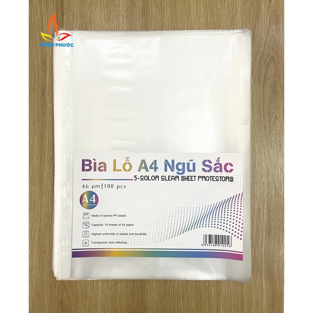 Bìa Lỗ A4 - File 4 lạng Thiên Long CS02/CS03 GOHASI | Shopee Việt Nam