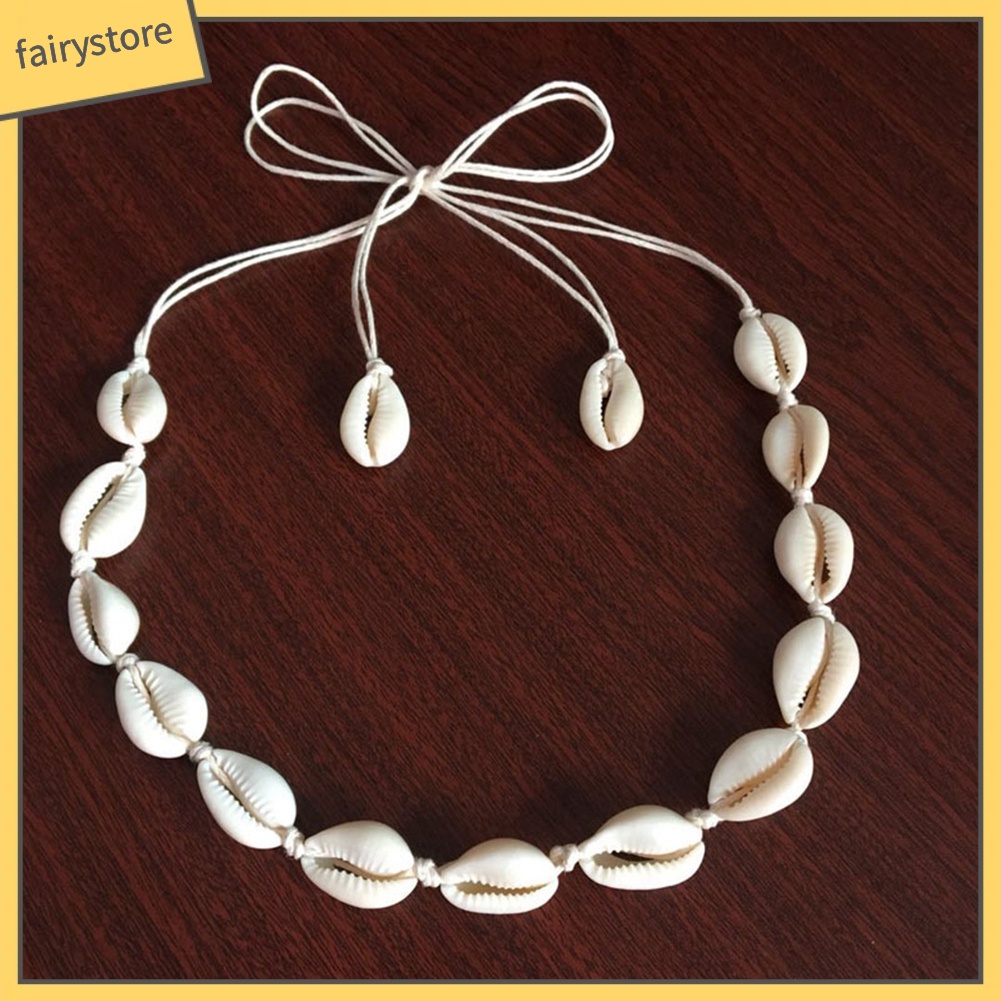 Dây chuyền sát cổ đính vỏ ốc thời trang nhẹ nhàng nữ tính