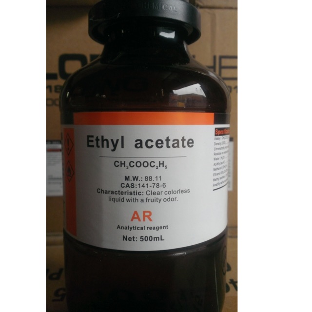 Ethyl Acetate, CH3COOC2H5