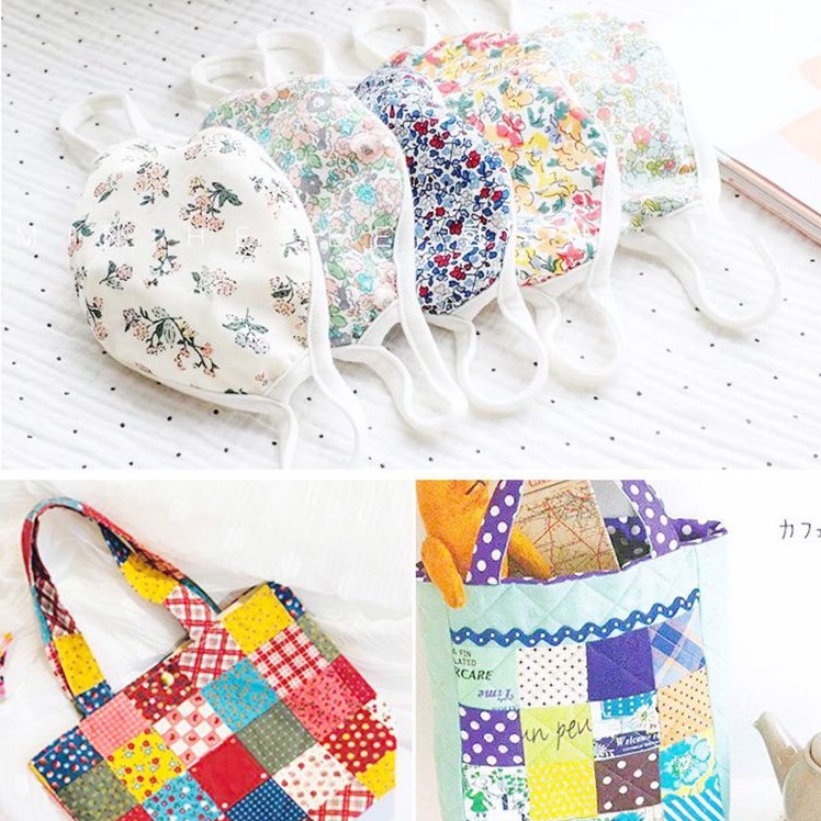Vải Cotton In Vải May Quilting Vải Cho Chắp Vá Kim Vá DIY Handmade Phụ Kiện 7 Cái / lốc T7866