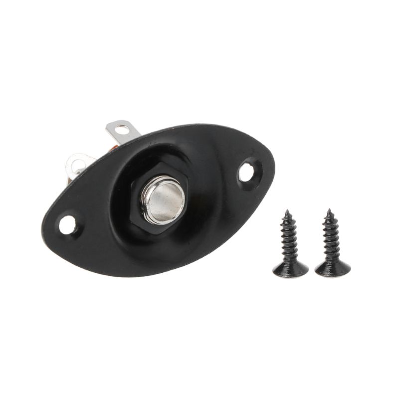 Vỏ bọc jack cắm đầu vào kèm 2 ốc vít cho đàn guitar điện
