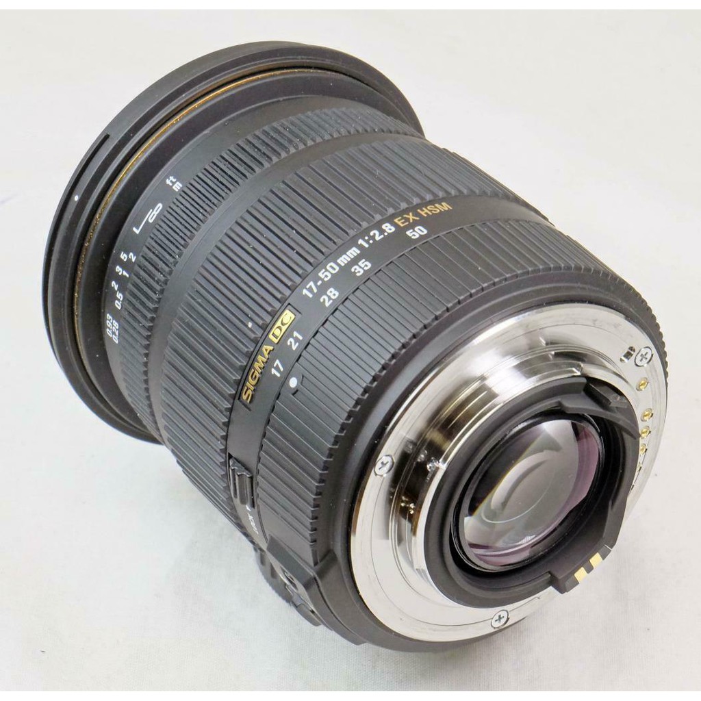 Ống kính Sigma 17-50mm F2.8 OS HSM For Canon - Nikon. Mới 98