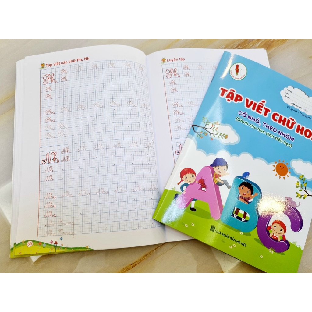 Ảnh Sách - Tập Viết Chữ Hoa Cỡ Nhỏ Theo Nhóm (Dành Cho Học Sinh Tiểu Học) 2