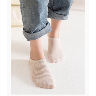 Tất vớ hài lười nữ đi giày cao gót nhiều màu chất cotton mềm thấm hút mồ hôi siêu dai thời trang HANASO TN031