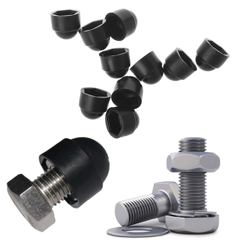 Cinna Bolt Nut Dome cho nắp bảo vệ M6 M8 M10 M12 Bao gồm 10 bộ phụ kiện cho gia đình Kicthen Thiết bị sản xuất Shi