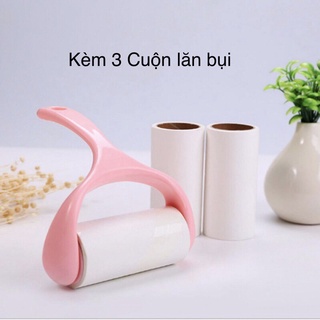 (Tặng kèm 2 lõi) Cây lăn bụi quần áo đa năng