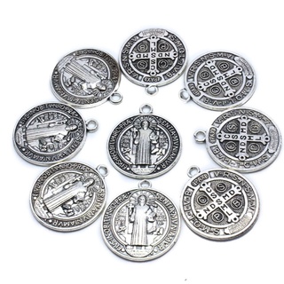 Set 10 Mặt Dây Chuyền Thánh Benedict Nursia Patron Against Evil