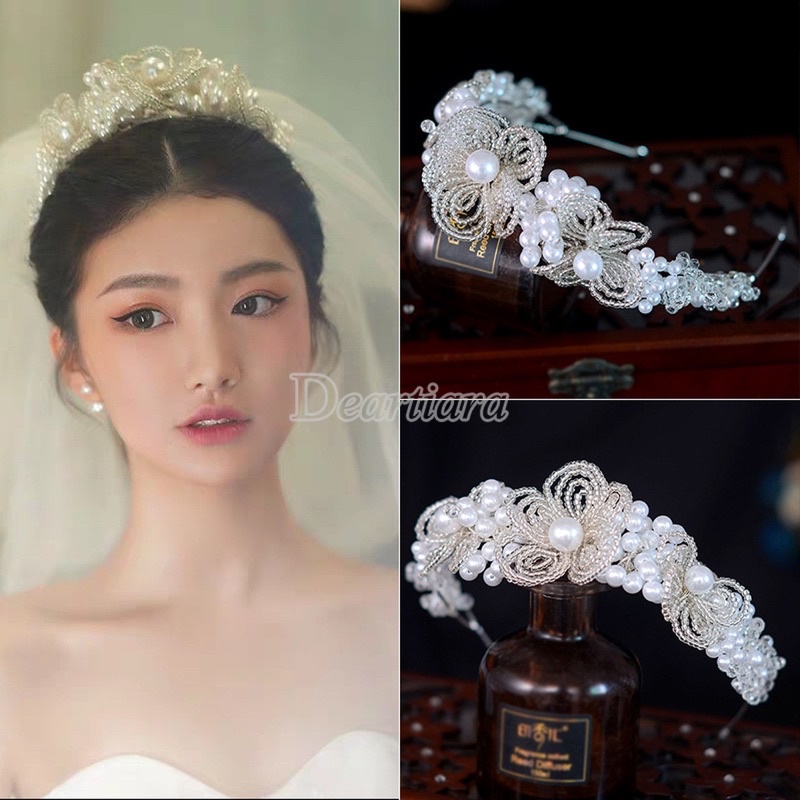 bờm cài tóc đá