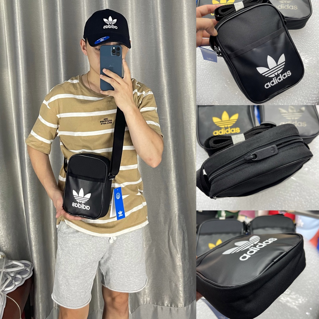 SALE L N Tui eo cheo Originals adidas Vintage Mini Bag DH1006 DV2491 DV2490 HANG XU T D X N 100 Shopee Vi t Nam