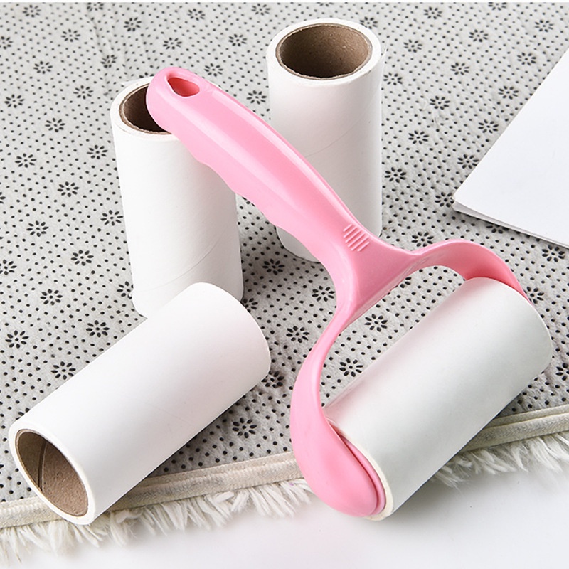 10 Pcs Reusable Sticky Lint Roller Paper Refill Sticker Dust Hair Pet