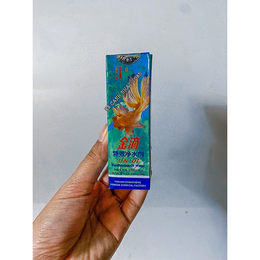 DUNG DỊCH LÀM TRONG NƯỚC HỒ CÁ JINDI PURIFICATION OF WATER 30ML