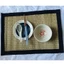 Chiếu Trải Bàn Ăn, Decor Tiện Dụng kích thước 33 * 47 cm có thể gấp gọn Làm Từ Cói được may viền Phong cách Vintage