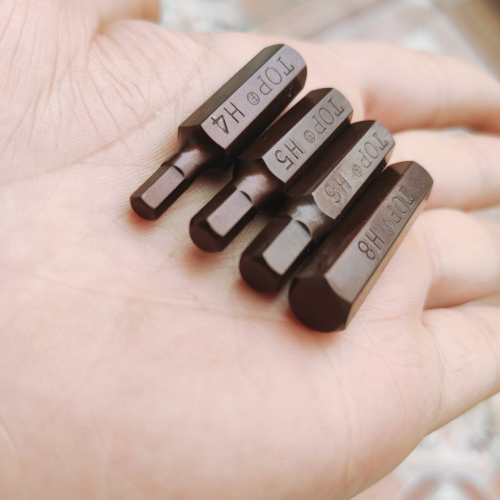 Mũi vít đóng lục giác nâu 4,5,6,8mm (hàng chính hãng)
