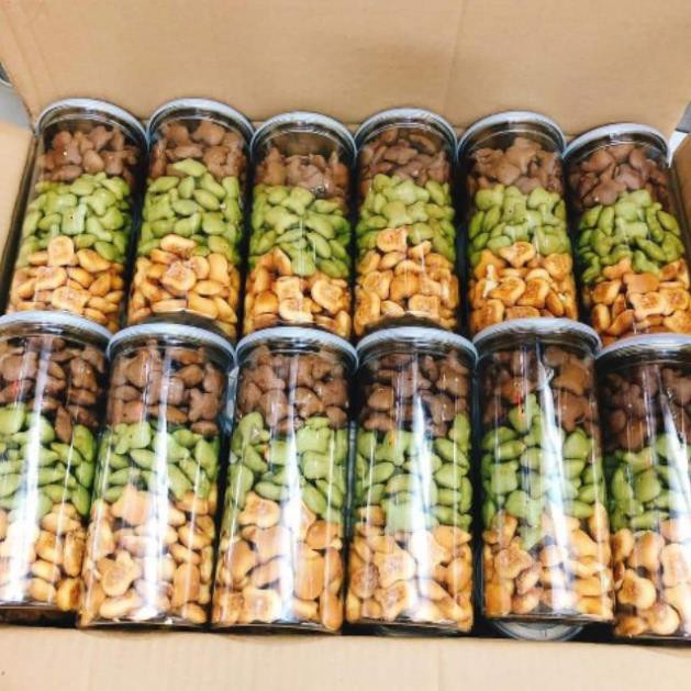 Bánh gấu mix 3 vị Thiên Hồng 480g - [ FREE SHIP ] Hàng ngon nhà làm - Siêu ngon siêu rẻ siêu sạch