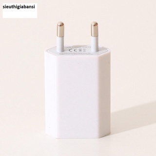 Đầu sạc dẹp tốc độ nhanh cổng USB 5v - 1a cho điện thoại, máy nghe nhạc, loa bluetooth...