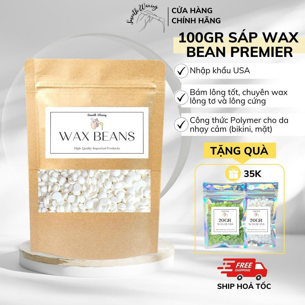 100GR SÁP WAX LÔNG NÓNG TẨY LÔNG CAO CẤP PREMIER NHẬP KHẨU USA | Shopee ...