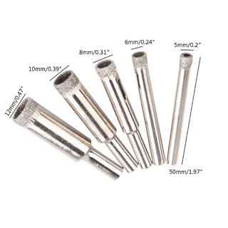 Mũi khoan thủy tinh Bang Máy cưa lỗ thủy tinh 5-12mm cho đá cẩm thạch gốm sứ có độ chính xác cao