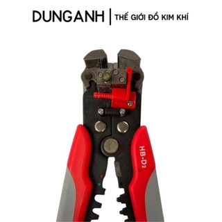 Kìm tuốt dây điện Kim Khí Dung Anh, kìm đa năng chính hãng, kìm ép cốt
