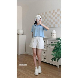Quần short nữ, quần short vải nhiennhienvintage_NQS00005