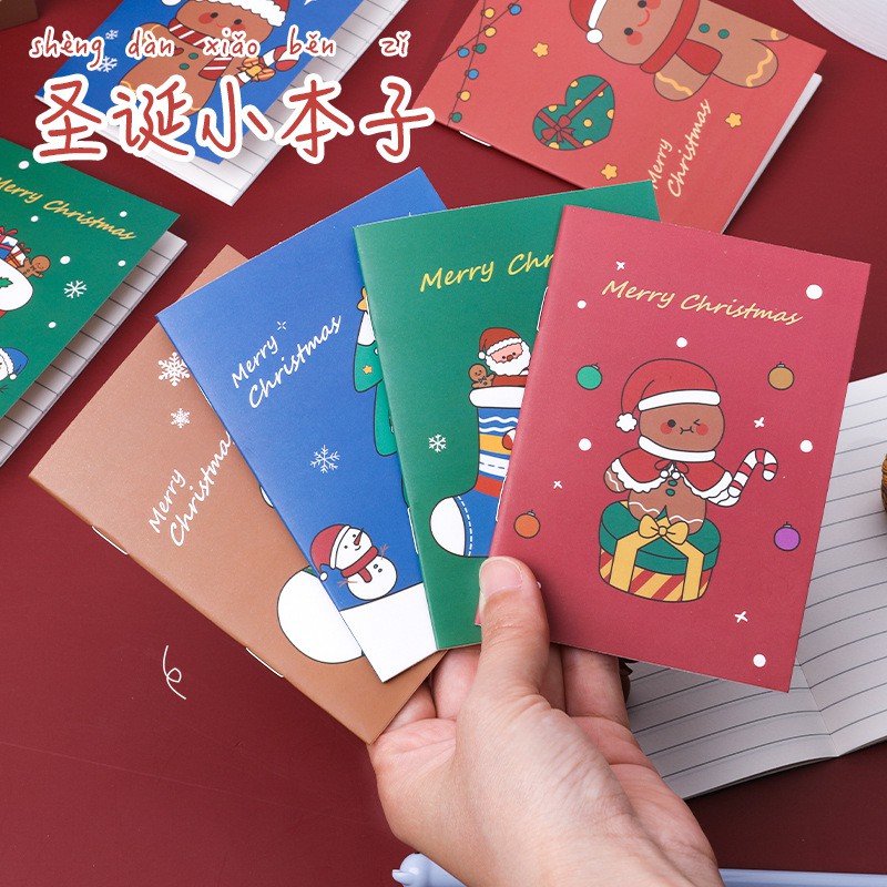 3 Sổ Vở Cầm Tay Noel Merry Christmas