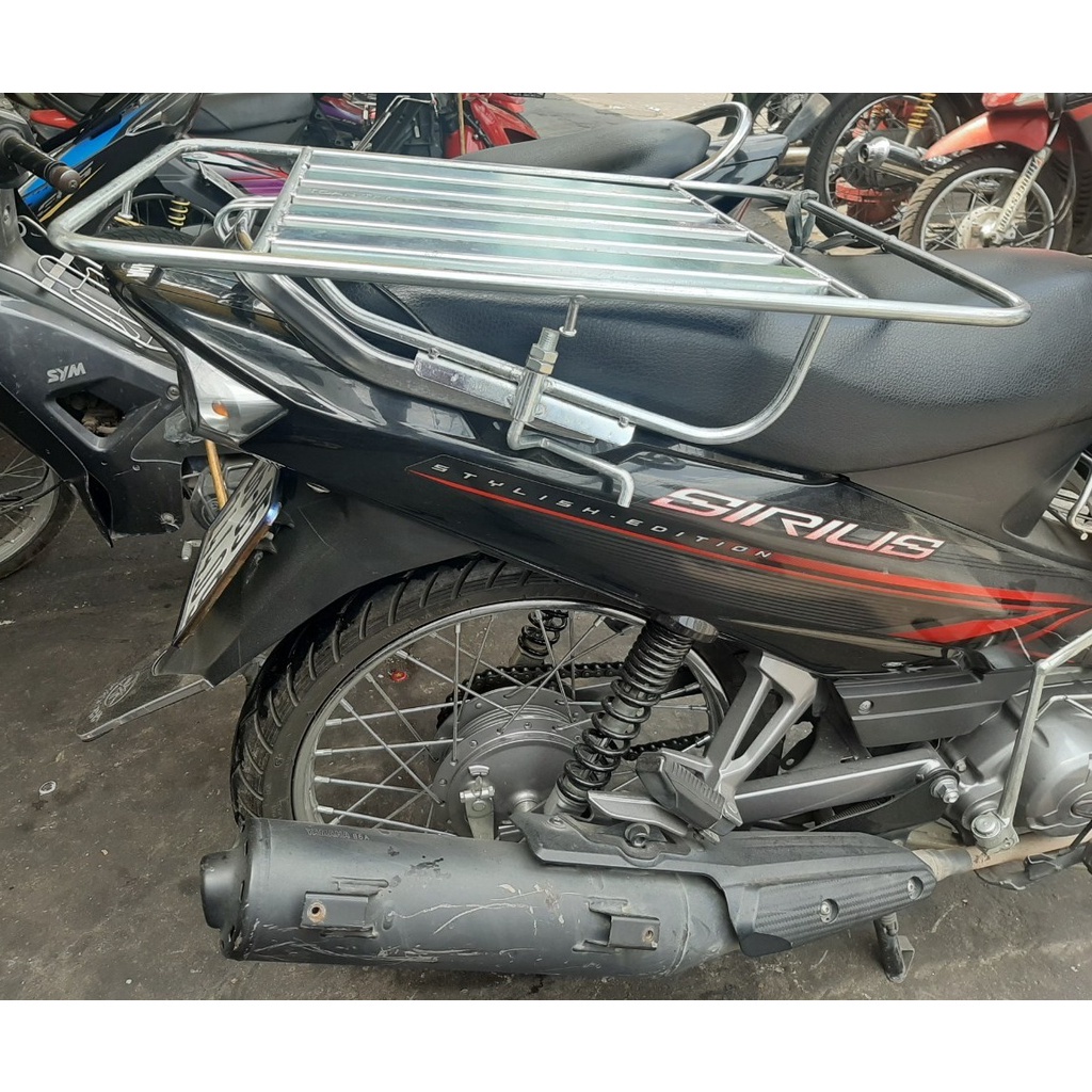 Baga chở hàng loại dầy gắn xe máy Sirius