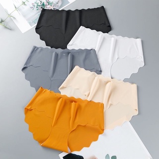 Quần lót nữ su trơn-Thun lạnh không đường may