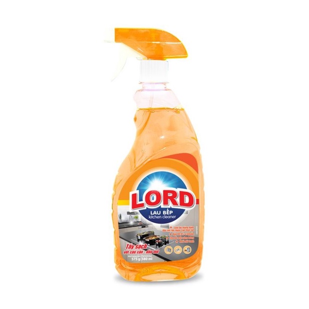 Ảnh Nước lau bếp Lord 580ml sạch tinh thơm ngát 1