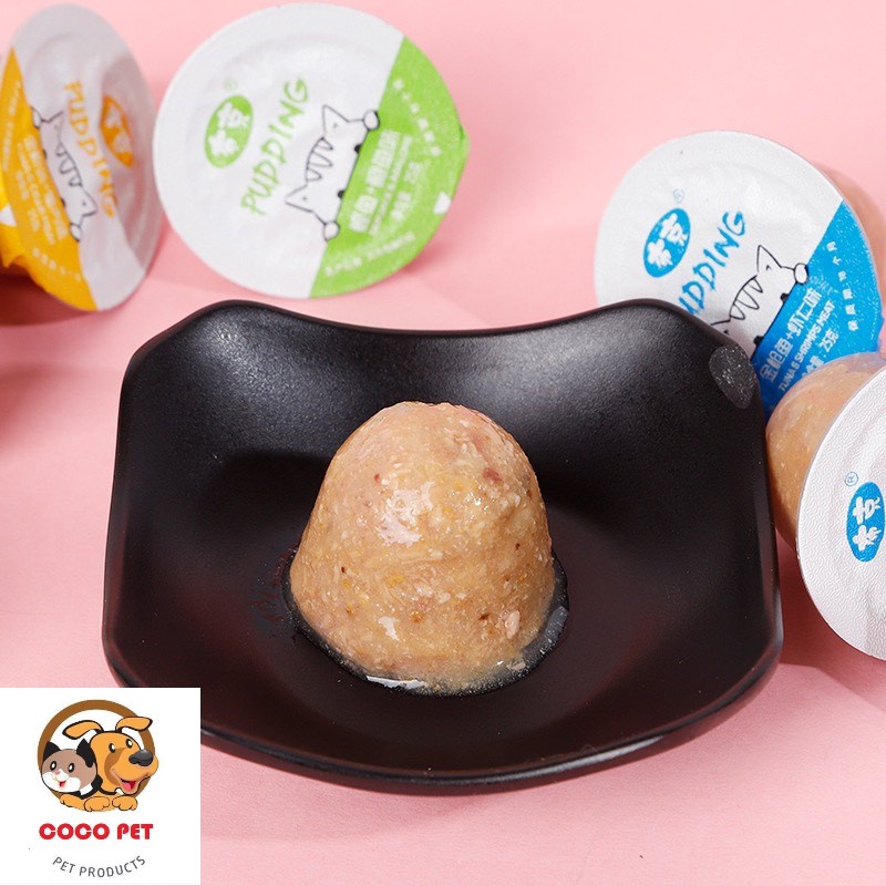 Pudding Thạch Cho Chó Mèo Thơm Ngon Bổ Dưỡng Nhiều Vị ( 1 cái/25g ...