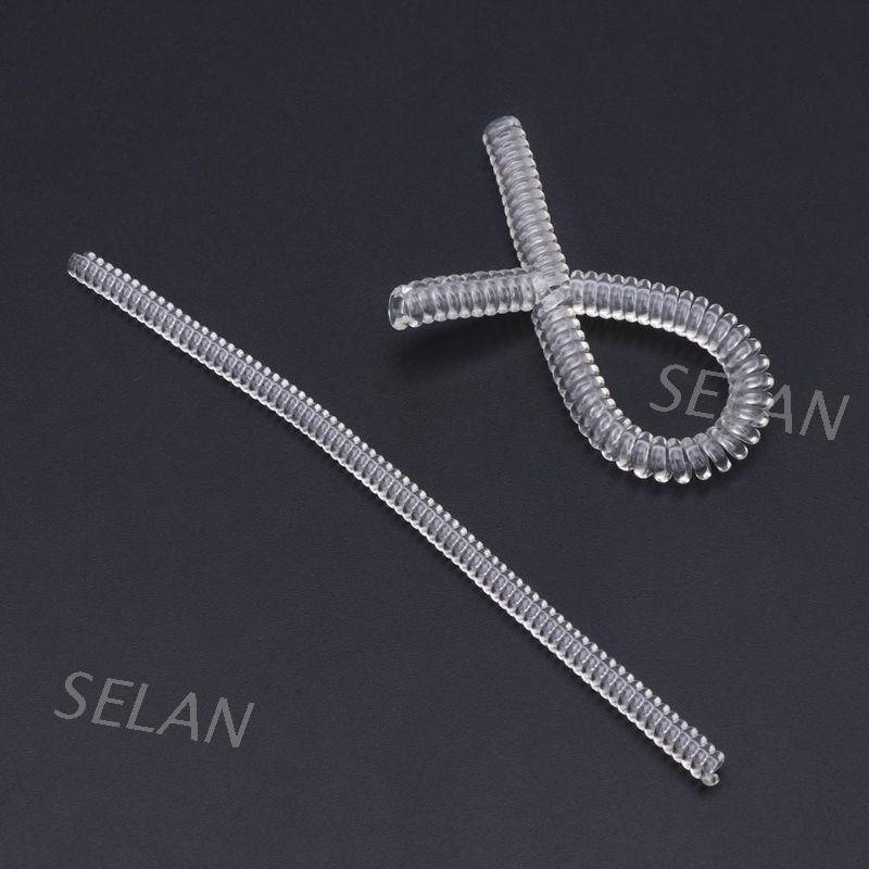 Đồ điều chỉnh vòng nhẫn trong suốt hình xoắn ốc tiện lợi