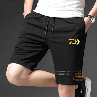 DAIWA Thời Trang Nam Câu Cá Quần Short Thường Ngày Mùa Hè Mỏng Ngụy Trang Thể Thao Quần Short Thẳng Ngoài Trời