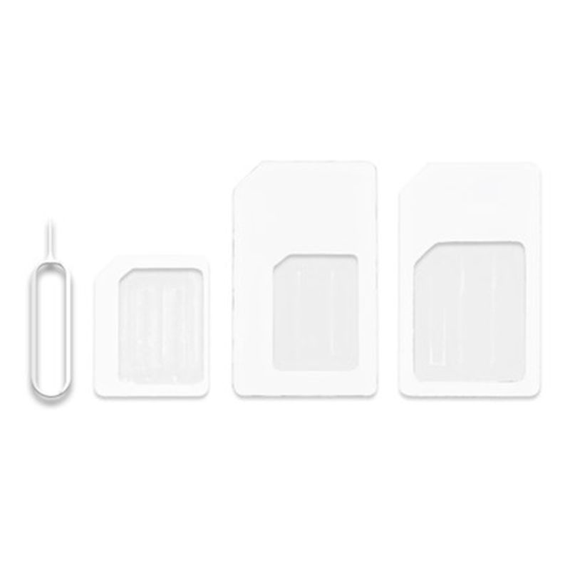Thẻ Chuyển Đổi nano sim 4 Trong 1 Cho Điện Thoại Thông Minh 4g 5g