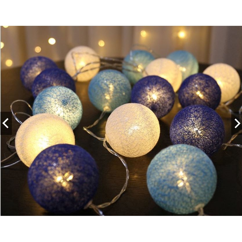 Đèn bóng len trang trí COTTON BALL LIGHT Shopee Việt Nam