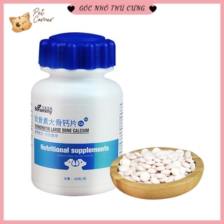 [180 viên] Vitamin cho chó mèo Borammy bổ sung Nguyên tố vi lượng, Canxi, Men tiêu hóa, Giải độc cho thú cưng
