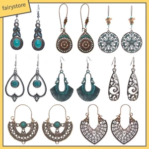 Khuyên tai dáng dài tạo hình phong cách bohemian độc đáo thời trang dành cho nữ