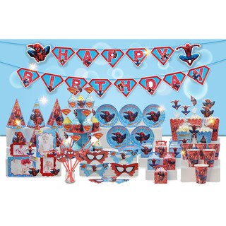 Set MEGA trang trí sinh nhật chủ đề Người Nhện