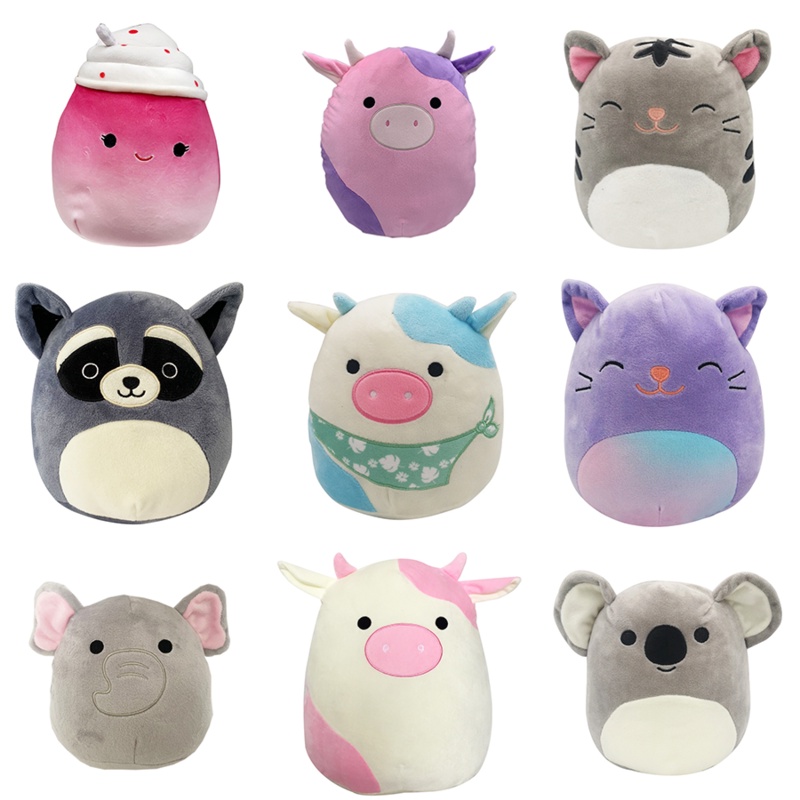 Thú nhồi bông hình nhân vật hoạt hình Emma Max Bop Tally Cora Aqua Paco Kayla Avery Blake Patty