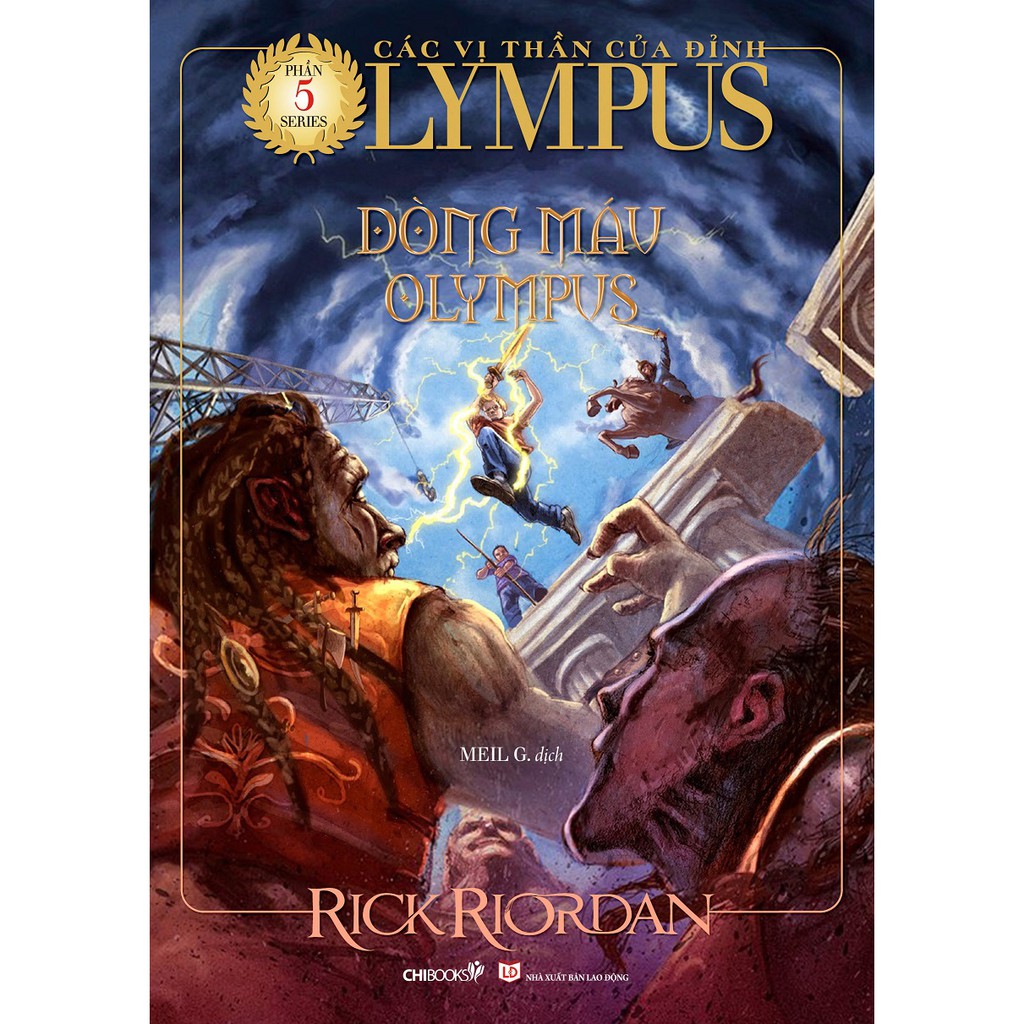 Sách: Dòng máu Olympus(Phần 5 bộ Các vị thần của đỉnh Olympus)