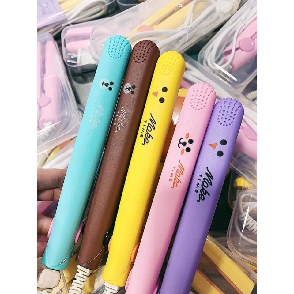 Máy uốn duỗi tóc💚CAM KẾT CHUẨN💚Máy là tóc mini socute HT0173(TUYỂN   )