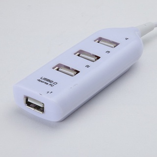 4 cổng usb 2.0 hub với cáp tốc độ cao hub usb đa năng mini hub ổ cắm mẫu bộ chia cáp bộ chuyển đổi cho máy tính xách tay fvn