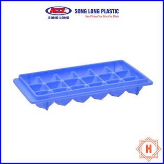 Song Long Plastic Khay đá 18 ô { H }