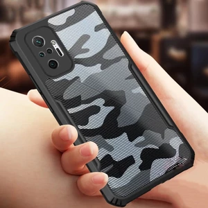 Ốp lưng ngụy trang Xiaomi Redmi Note 10 10S Note 10Pro Max POCO M3 X3 Pro Redmi 9T NFC 4G 5G Redmi 10 Prime Mi 11T Pro Mi 11 Lite M3 X3 Pro X3 GT Ốp lưng chống sốc cứng