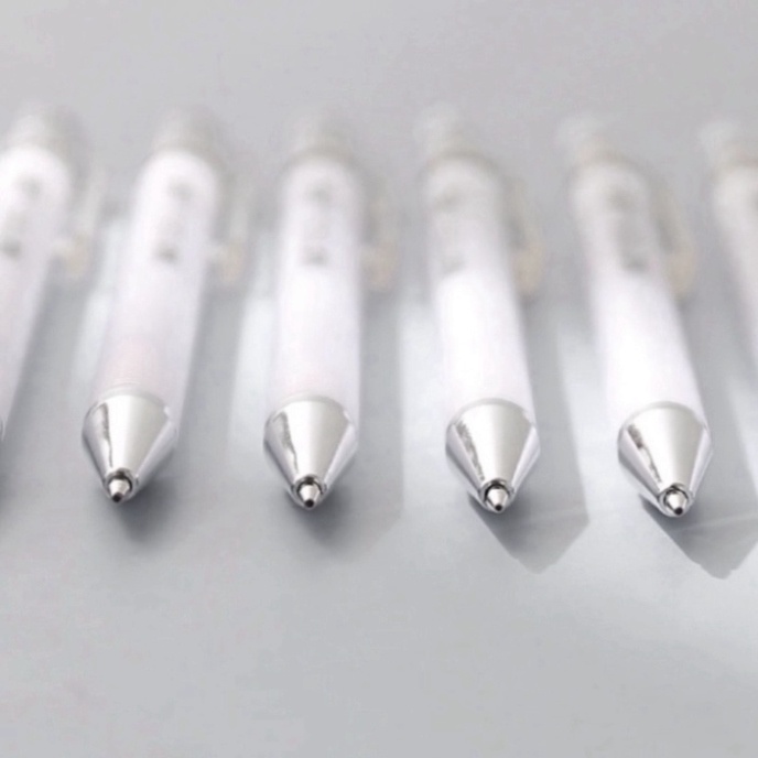 Mẫu mới Mẫu mới Mẫu mới Mẫu mới Bút chì bấm mặt nhám trong suốt ngòi 0.5mm tiện lợi